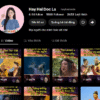 bán kênh TikTok 1580 follower acc TikTok sạch tương tác cực tốt video lên xu hướng