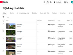 Alternative view of Bán kênh YouTube cổ 2017 hơn 1k người đăng ký sub view tư nhiên